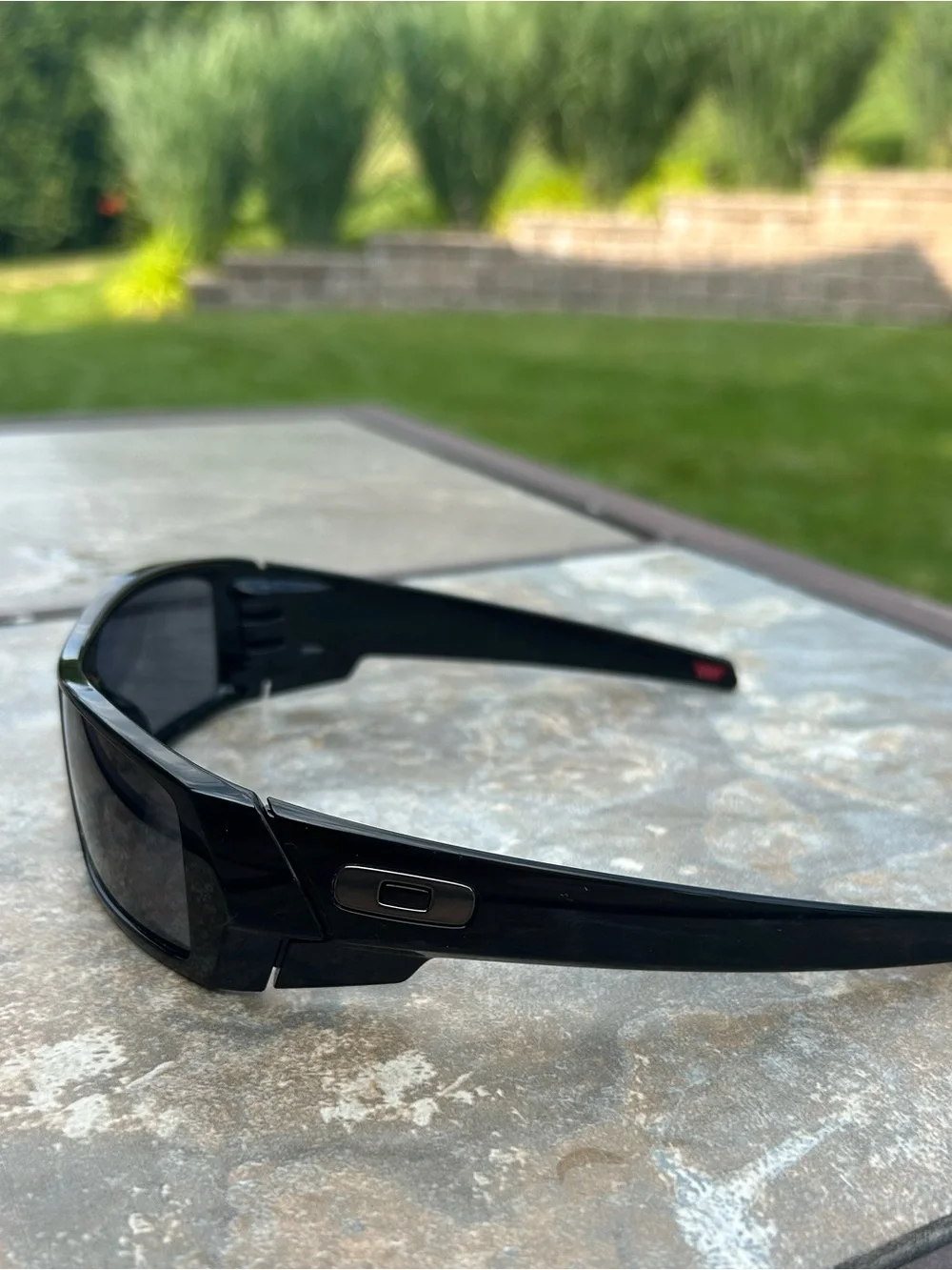 Oakley Gascan Polished Black Sunglasses (OO9014-03-471)